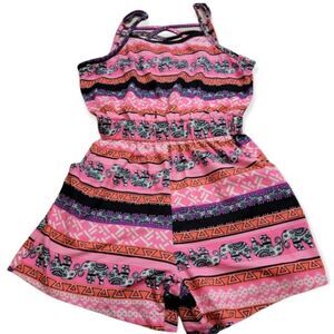 Poof girl elephant romper M7/8
